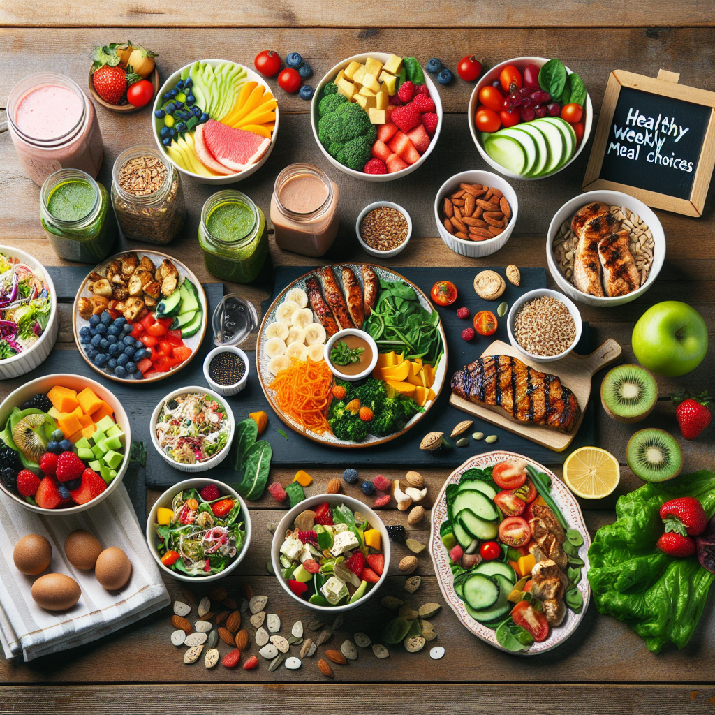 Pilihan Menu Makanan Sehat Selama Seminggu yang Lezat dan Variatif