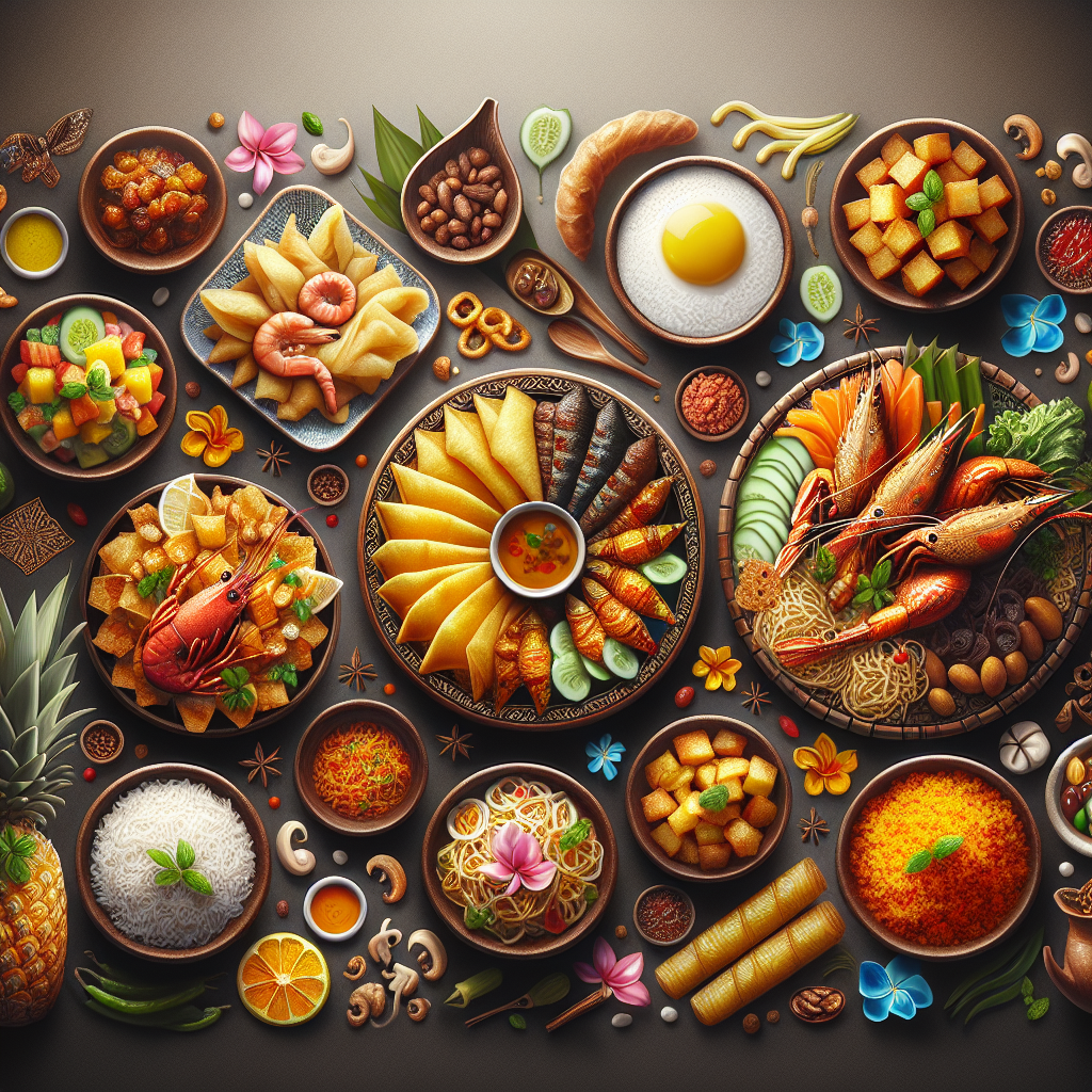 Keindahan Poster Makanan Tradisional Indonesia yang Menggugah Selera