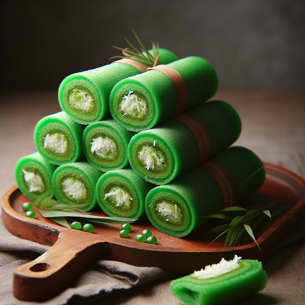 Kreasi Dadar Gulung Isi Kelapa untuk Camilan Tradisional yang Lezat