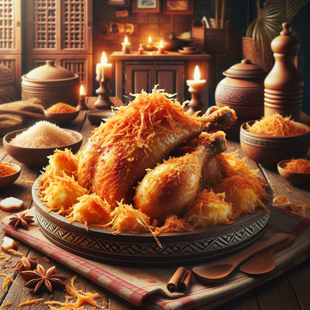 Kreasi Lezat Resep Ayam Serundeng yang Wajib Dicoba di Rumah